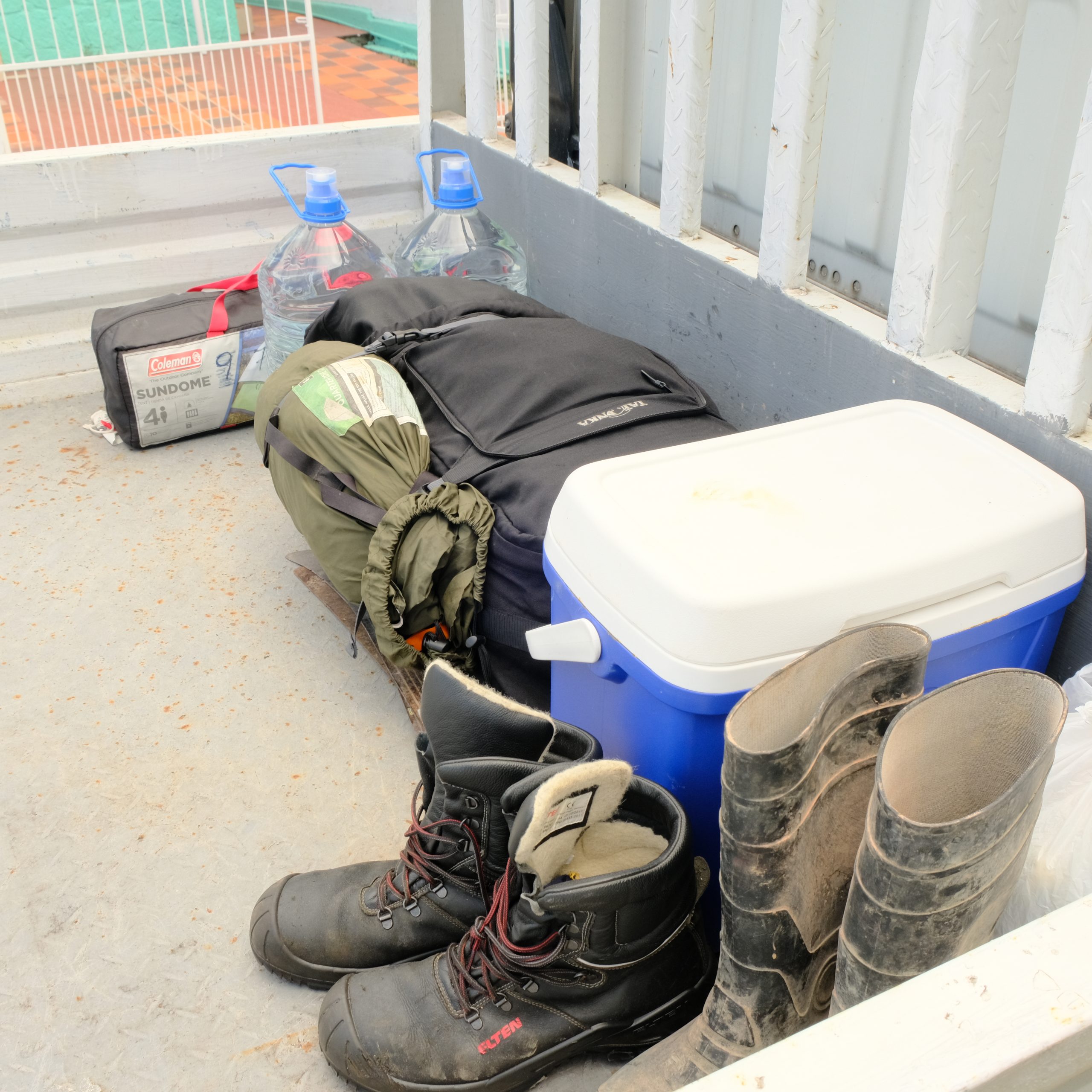 Preperations for the forest